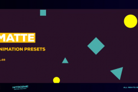 Matte Motion Presets Vol. 03 47667841