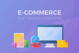 E-Commerce Flat Design Concepts 29401729