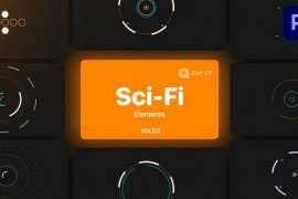 Sci-Fi UI Elements for Premiere Pro Vol. 03 46898400
