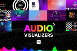 Audio Visualizers Pack 5 for Premiere Pro 49661106