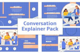 After Effects Conversation Explainer Animation Scene Pack 45523607