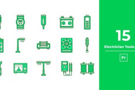 Electrician Tools Icon Premiere Pro 46050242