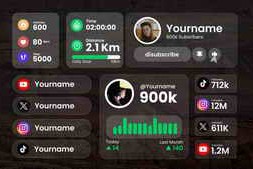 Free Download:Social Media Infographics 58987126