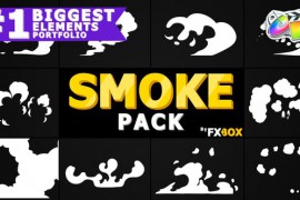 Hand Drawn SMOKE Elements | FCPX 23531928