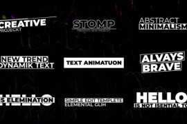 RGB Titles | After Effects 50634676