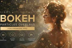 Free Download:Light Bokeh Particles Overlays MOGRT 63634184