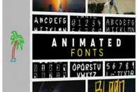 Animated Fonts - Tropic Colour