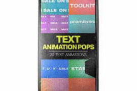 Tropic Colour TEXT ANIMATION POPS