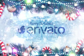 Winter Holidays Logo Reveal 14013586