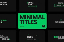 Minimal Titles 06 for Premiere Pro 45354289