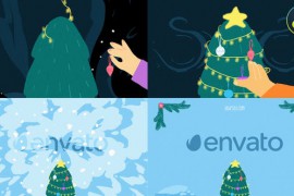 Christmas Tree Decoration Logo | DaVinci Resolve 49345862