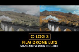 C-Log3 Film Drone and Standard LUTs 51222734