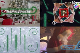 Christmas Branches And Vignettes And Titles Pack for FCPX 42347535