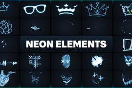 Neon Elements for DaVinci Resolve 50823555