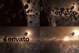 Free Download:Space Logo Explosion for Premiere Pro 60320032