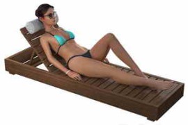 3dsky – Girl on a deck-chair