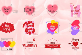 Valentine's Day Titles | MOGRT 50713033