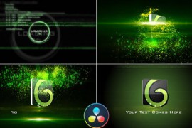 Digital Glitch Logo - DaVinci Resolve 33296974