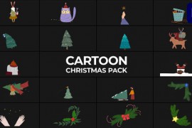 Cartoon Christmas Animations for Premiere Pro 48947580