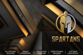 Epic Power And Elegant Gold Logo Reveal 35798347