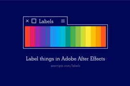 Free Download:Aescripts Labels v4.0.4