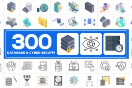300 Icons Pack - Cyber Security 46132378