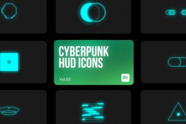 Cyberpunk Icons 05 for Premiere Pro 44851903