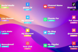 Social Media Lower Thirds 3D | Premiere Pro MOGRT 47354859
