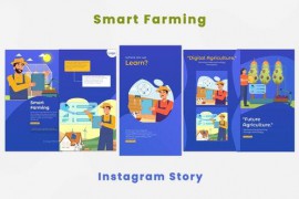Smart Farming Technology Instagram Story 44420314