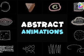 Abstract Scribble Animations | FCPX 48068487