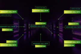 Gradient Call Outs | After Effect 48565582