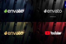 Silver & Gold Particles Logo for After Effects 45527743