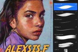 Free Download:AlexsisFstyle ( Procreate Brushes )