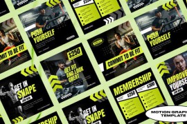 Impron Gym Instagram Posts | Mogrt 49532656