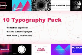 10 Fantastic Typography Pack | After Effects 42326820