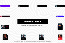 Line Audio Visualizations 47235237
