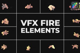 VFX Flames Elements for FCPX 52513215