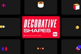 Modern Decorative Shapes for After Effects 46132654