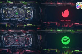 Hi-tech Logo for FCPX 45167189