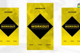 Workout Social Media Stories 50158693