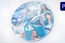 Multiscreen 3D Logo Intro - Premiere Pro 43728354