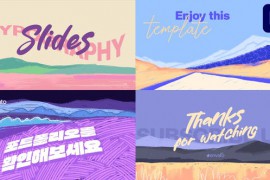 Colorful Typography Slides | Premiere Pro MOGRT 49869906