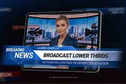 Free Download:News Broadcast Lower Thirds 63142494