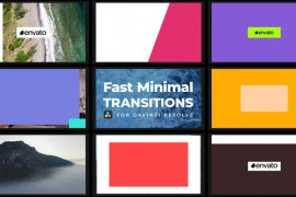Fast Minimal Transitions | DaVinci Resolve 51373425