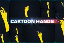 Cartoon Hands for DaVinci Resolve 48725018