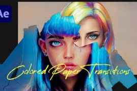 Colored Paper Transitions 46468049