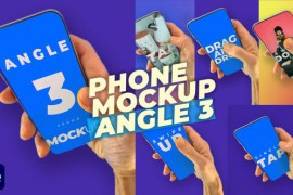 Phone Mockup Pack - Angle 3 52031561