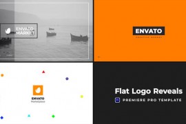 Flat Logo Reveals | Premiere Pro 43162885