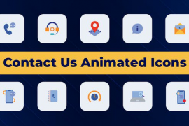 Contact Us Animated Icons 51710637