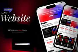 AI SaaS Website 64102309